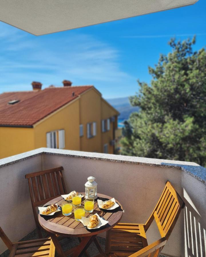 Bellistra apartman Rabac - E Apartment Bagian luar foto
